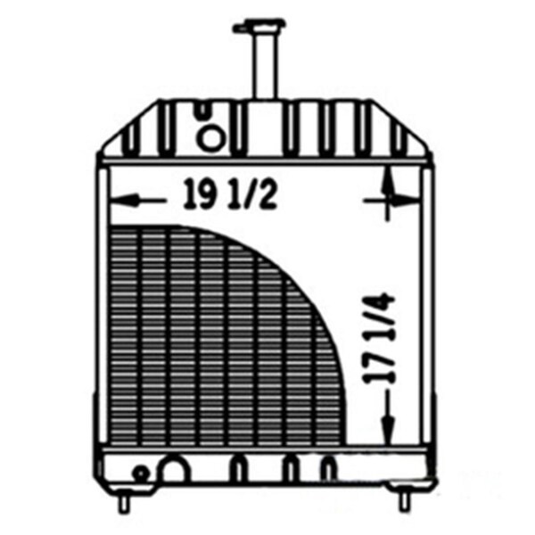 Aftermarket Radiator A-E7NN8005EA-AI - main